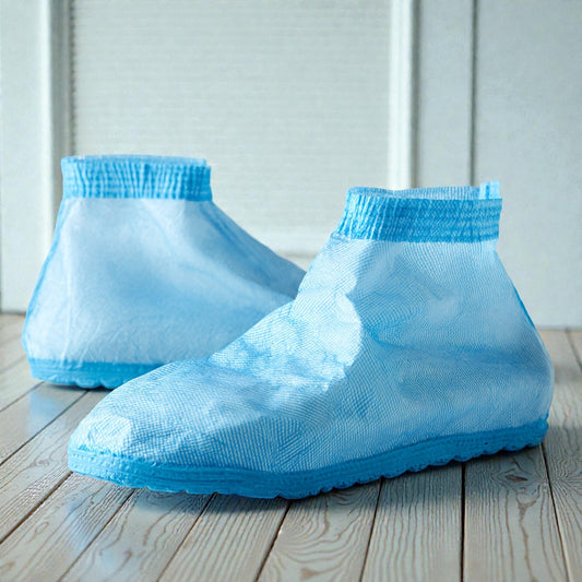 Phyle Premium Non-Slip Disposable Shoe Covers (Set of 100)