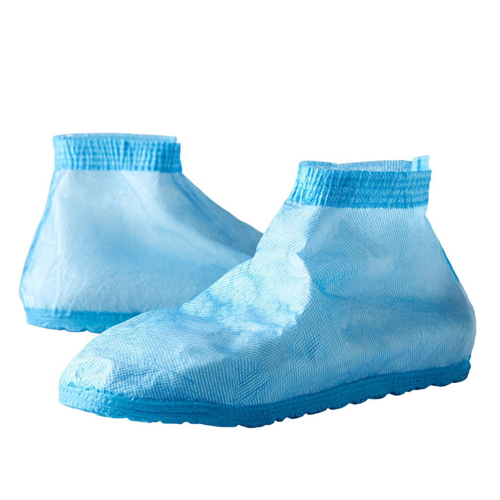 Phyle Premium Non-Slip Disposable Shoe Covers (Set of 100)